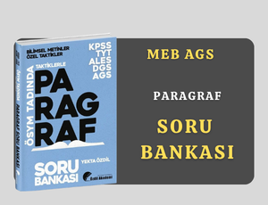 Özdil Akademi KPSS MEB-AGS ALES DGS TYT Taktiklerle Paragraf Soru Bankası - Yekta Özdil Özdil Akademi